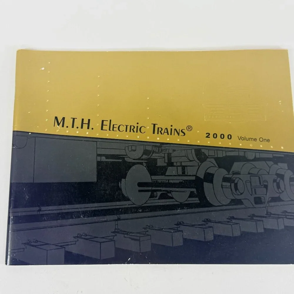 MTH Electric Trains Product Catalogs 2000 Volume One Two & Three